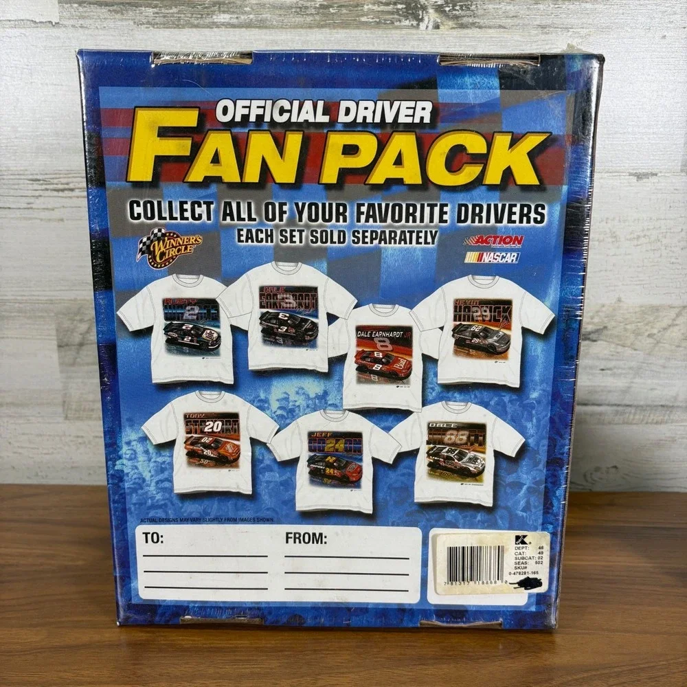 NASCAR Tony Stewart 2003 Winners Circle Fan Pack and‎ 2004 Mini Bobbleheads.